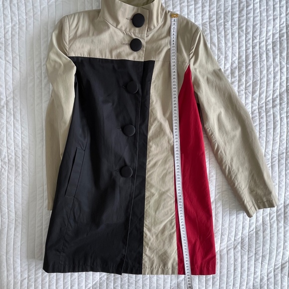 A-line colour-block spring jacket - Picture 7 of 9